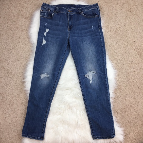 chicos distressed jeans